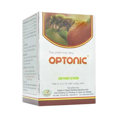 Viên Uống Sáng Mắt, Đẹp Da Optonic 60 Viên 