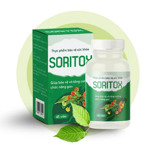 Viên uống Soritox - Giải độc và tăng cường chức năng gan hiệu quả