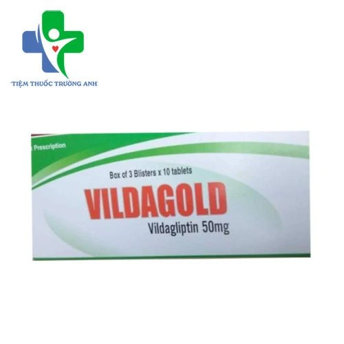 Vildagold 50mg Armephaco - Điều trị cho bệnh nhân tiểu đường tuýp 2