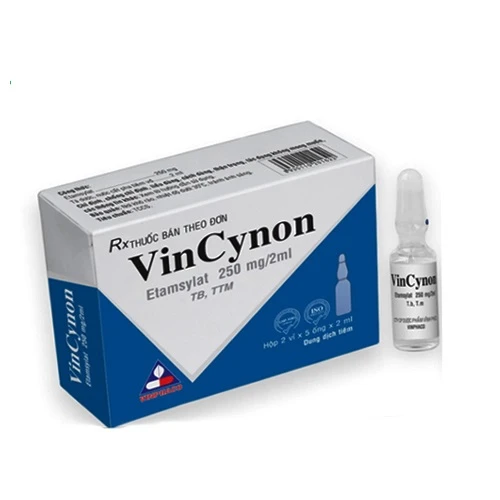 Vincynon (Etamsylate ) - Thuốc cầm máu hiệu quả của Vinphaco