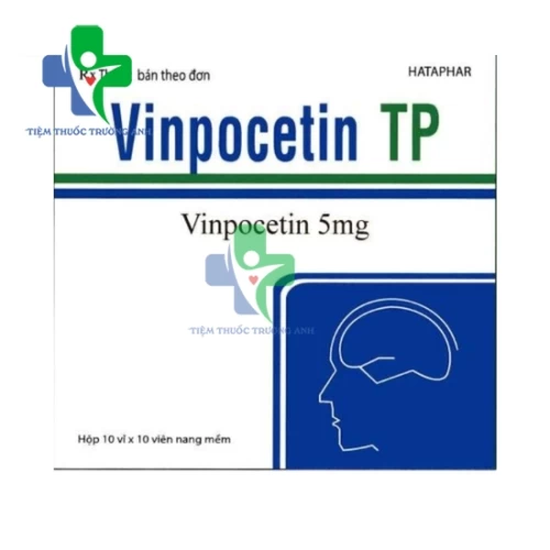 Vinpocetin TP 5mg Hataphar (viên nang)