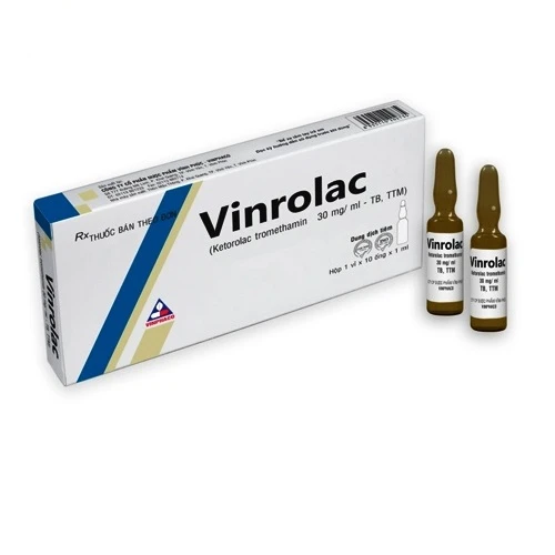 Vinrolac - Thuốc tiêm điều trị giảm đau, chống viêm, hạ sốt hiệu quả