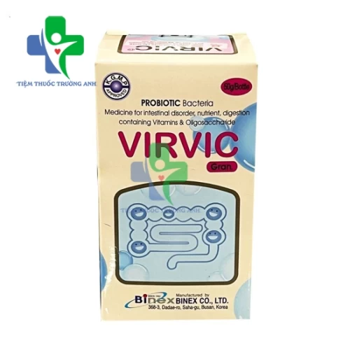 Cốm vi sinh Virvic (Hộp 1 lọ 50g) hỗ trợ đường ruột