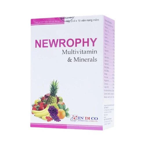 Vitamin Tổng Hợp Newrophy Indico 30 Viên