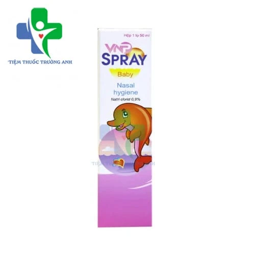 VNP Spray Baby 50ml CPC1HN - Giúp vệ sinh mũi hàng ngày