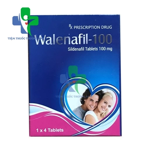 Walenafil 100 - Thuốc điều trị rối loạn cương dương hiệu quả