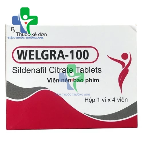 Welgra-100 - Thuốc điều trị rối loạn cương dương của Ấn Độ