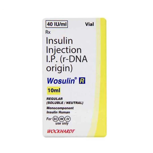 Wosulin R 40 IU/ml 10ml - Thuốc điều trị bệnh tiểu đường hiệu quả