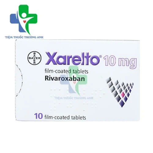 Xarelto 10mg Bayer - Thuốc phòng ngừa thuyên tắc huyết khối tĩnh mạch