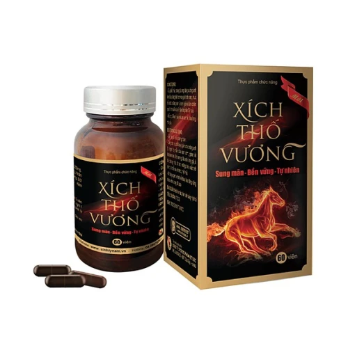 Viên Uống Bổ Thận, Tráng Dương Xích Thố Vương 60 Viên