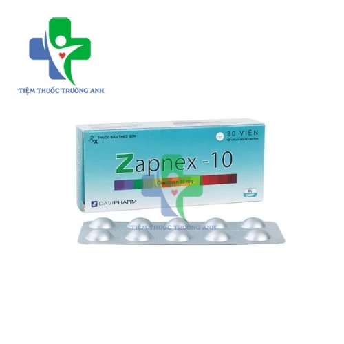 Zapnex-10 - Thuốc điều trị tâm thần phân liệt của Davipharm