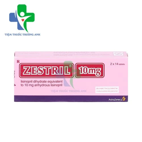 Zestril 10mg AstraZeneca - Thuốc điều trị tăng huyết áp