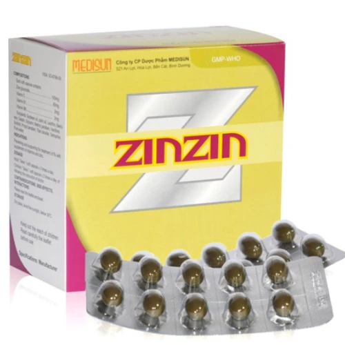 Zinzin - Thuốc bổ sung kẽm và các loại vitamin hiệu quả