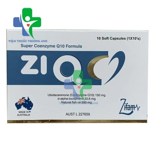 ZiQ - Giúp tăng cường sức khỏe tim mạch của Úc