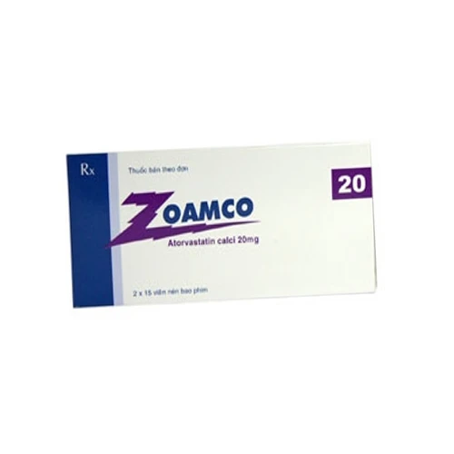 Zoamco 20mg - Thuốc điều trị tăng mỡ máu hiệu quả của Pymepharco