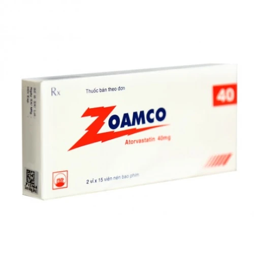 Zoamco 40mg - Thuốc điều trị làm giảm Cholesterol của Pymepharco