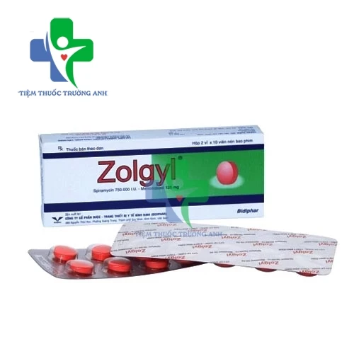 Zolgyl Bidiphar - Điều trị nhiễm trùng răng miệng cấp tính