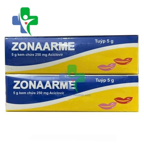 Kem Zonaarme 5g Armephaco - Dự phòng tái nhiễm virus Herpes ở da