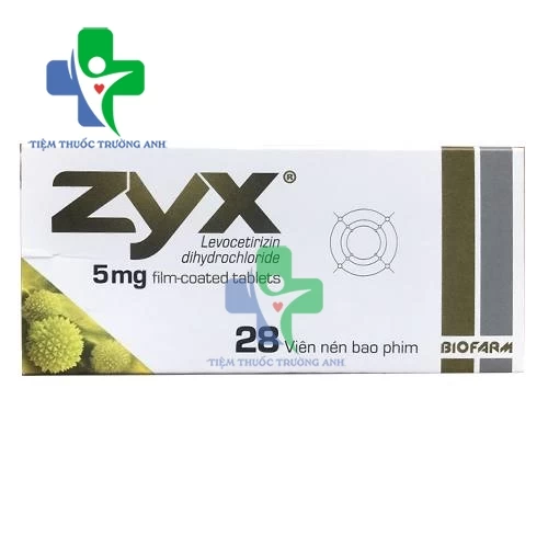 Zyx, film-coated tablets Biofarm - Thuốc điều trị viêm mũi dị ứng