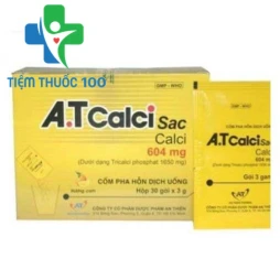 A.T Calci sac - Hỗ trợ  phòng và điều trị bệnh thiếu canxi