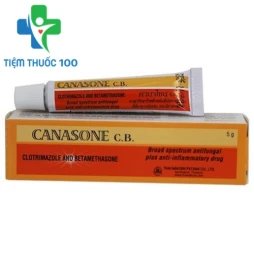 Canasone C.B 5g - Thuốc điều trị nấm ngoài da hiệu quả