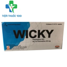 Wicky - Thuốc điều trị trầm cảm, lo âu hoảng sợ của Davipharm