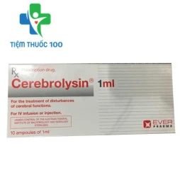 Cerebrolysin 1ml - Thuốc điều trị rối loạn trí nhớ, sa sút trí tuệ của Austria