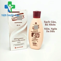Candid - Tv Suspension 60ml - Dầu gội trị gàu hiệu quả của Ấn Độ