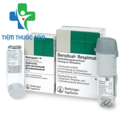 Berodual MDI 200dose.10ml - Thuốc điều trị rối loạn đường hô hấp của Đức