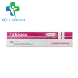 Takazex Cream 25g - Thuốc điều trị các bệnh da liễu của Băng la đét