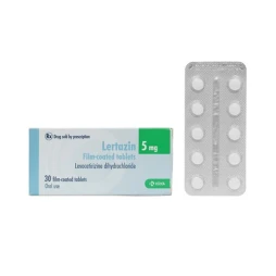 Lertazin 5mg - Thuốc điều trị viêm mũi dị ứng, mề đay của KRKA
