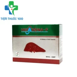 Hepadona - F 200mg - Hỗ trợ tăng cường chức năng gan hiệu quả