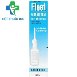 Fleet enema for - Thuốc thụt điều trị táo bón của Mỹ