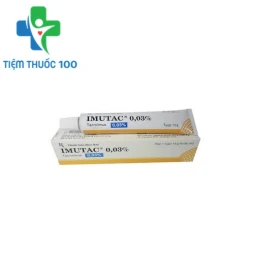 Imutac 0,03% 15g - Thuốc điều trị viêm da dị ứng của Tây Ban Nha
