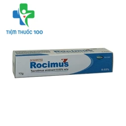 Rocimus 0.03% 10g - Thuốc điều trị viêm da, chàm thể tạng của Ấn Độ