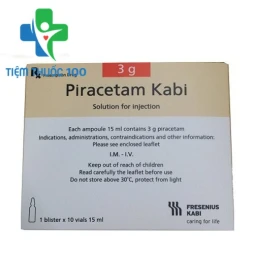 Piracetam Kabi 3g/15ml - Thuốc điều trị thần kinh của Fresenius Kabi