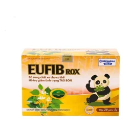 EUFIB ROX - Men vi sinh giúp giảm táo bón, tiêu chảy của Rostex Pharma