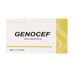 GENOCEF - Thuốc điều trị nhiễm trùng nhẹ đến vừa của Ấn Độ