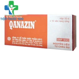 Qanazin - Thuốc điều trị rối loạn tiền đình, đau nửa đầu của OPC
