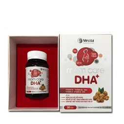 Mom care DHA+ - Hỗ trợ tăng sức đề kháng, bồi bổ cơ thể trong thai kỳ