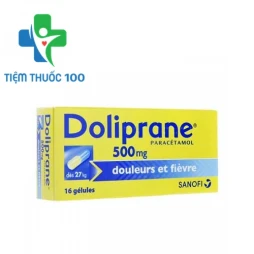 Dolipran 500 - Thuốc giúp giảm đau, hạ sốt của Sanofi Aventis