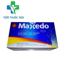Maxedo 650mg - Thuốc giúp  giảm đau, hạ sốt hiệu quả