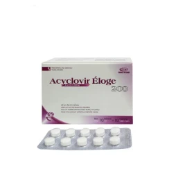 Acyclovir Eloge 200 - Thuốc điều trị bệnh các bệnh ngoài da của Éloge
