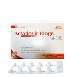 Acyclovir Eloge 400 - Thuốc điều trị thủy đậu và zona hiệu quả của Éloge