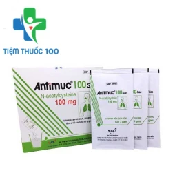 Antimuc 100 sac - Thuốc điều trị các bệnh đường hô hấp của An Thiên