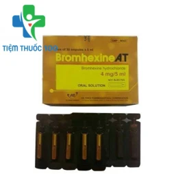 Bromhexine A.T ống 5ml - Thuốc điều trị nhiễm khuẩn đường hô hấp của An Thiên