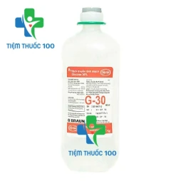 Glucose 30% Inf.500ml B.Braun - Dung dịch truyền nước và điều trị ngộ độc
