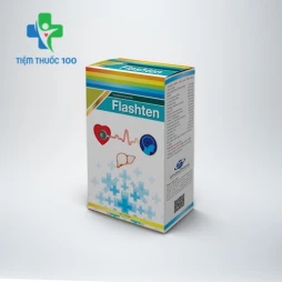 Flashten - Hỗ trợ tăng cường sức khỏe não, tim mạch và gan
