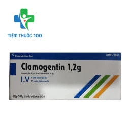 Clamogentin 1,2g - Thuốc kháng sinh điều trị nhiễm khuẩn hiệu quả