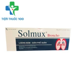 Solmux Broncho Cap.2/500 - Thuốc điều trị các bệnh lý đường hô hấp